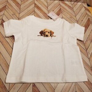 Baby Shirt – Golden Retriever Puppy Graphic Tee